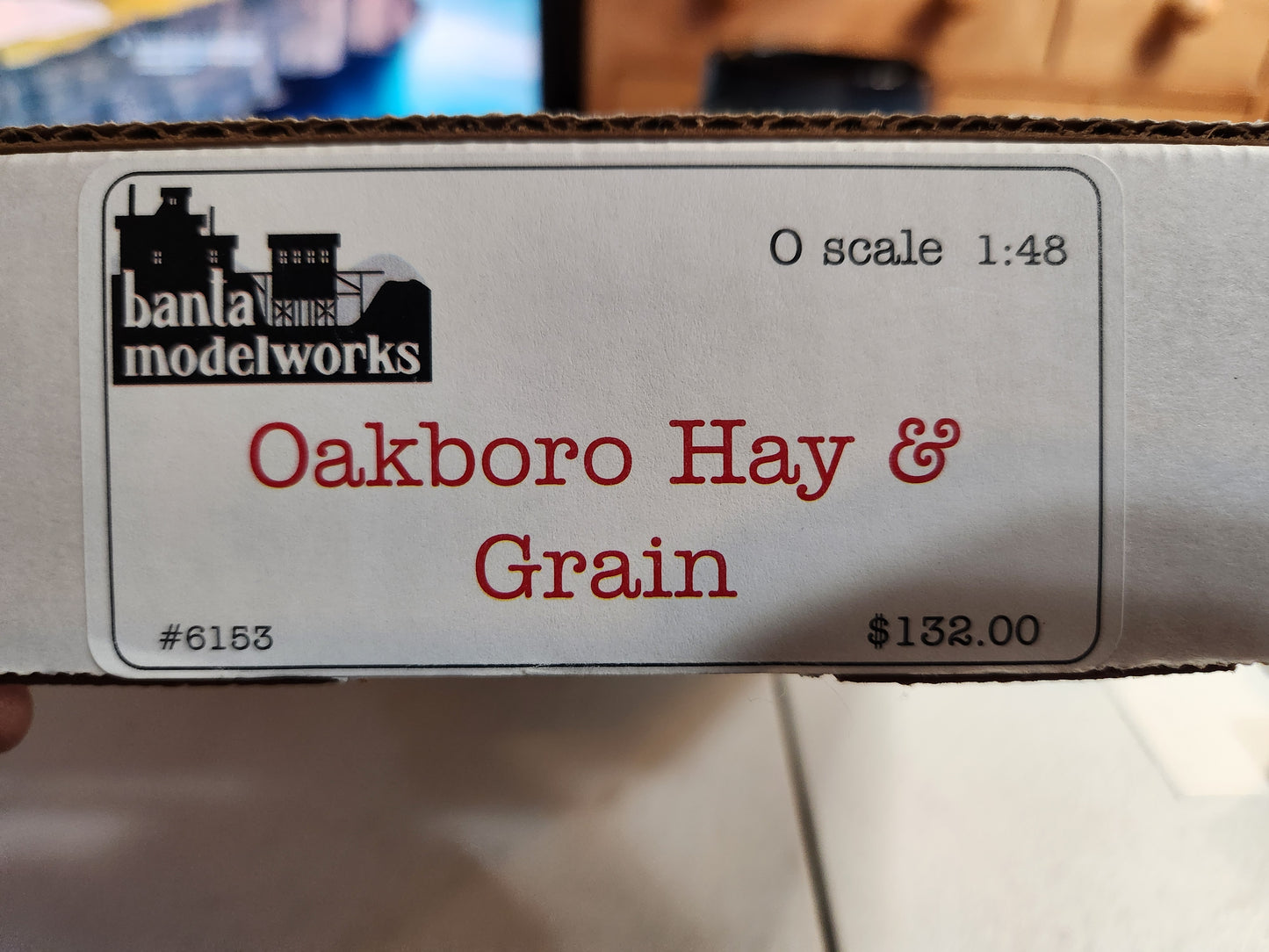 Oakboro Hay & Grain O Scale Craftsman Kit Banta Modelworks #6153