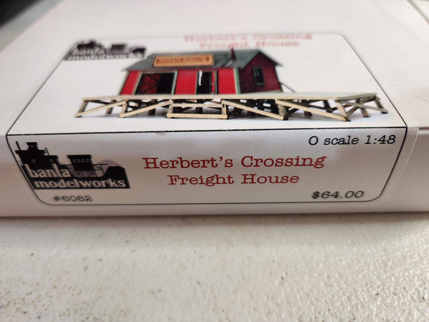 Herbert's Crossing Freight House O Scale Craftsman Kit Banta Modelworks #6082