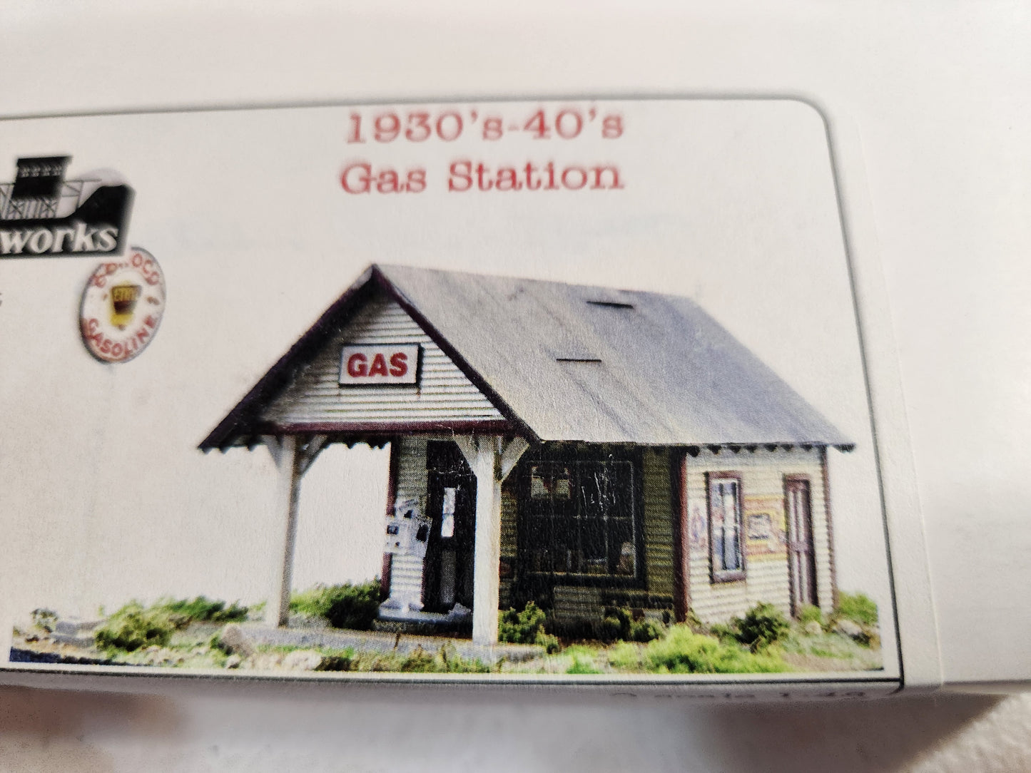 1930's-40's Gas Station O Scale Craftsman Kit Banta Modelworks #6109
