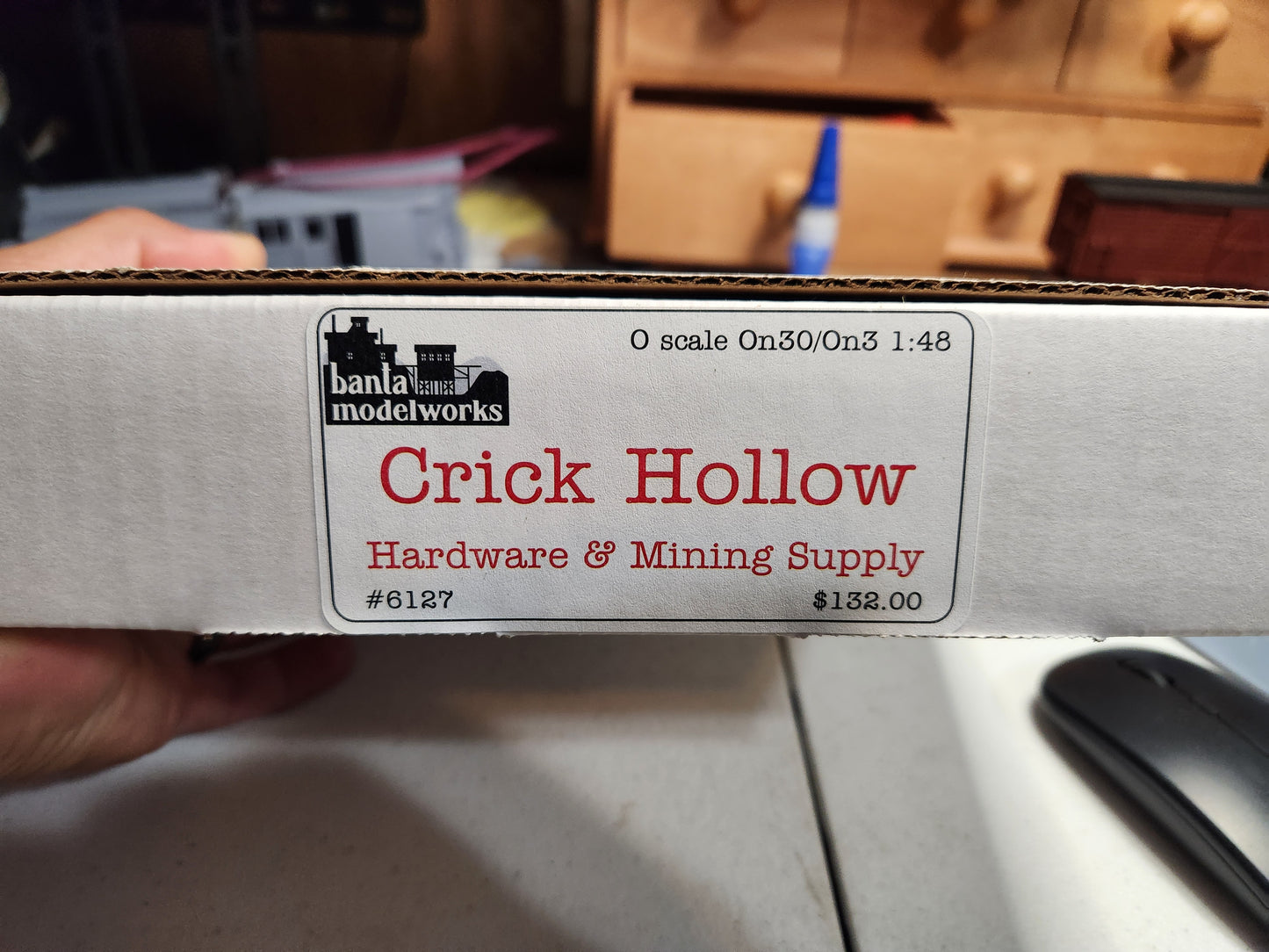 Crick Hollow Hardware & Mining Supply #6127 O Scale Craftsman Style Structure kit