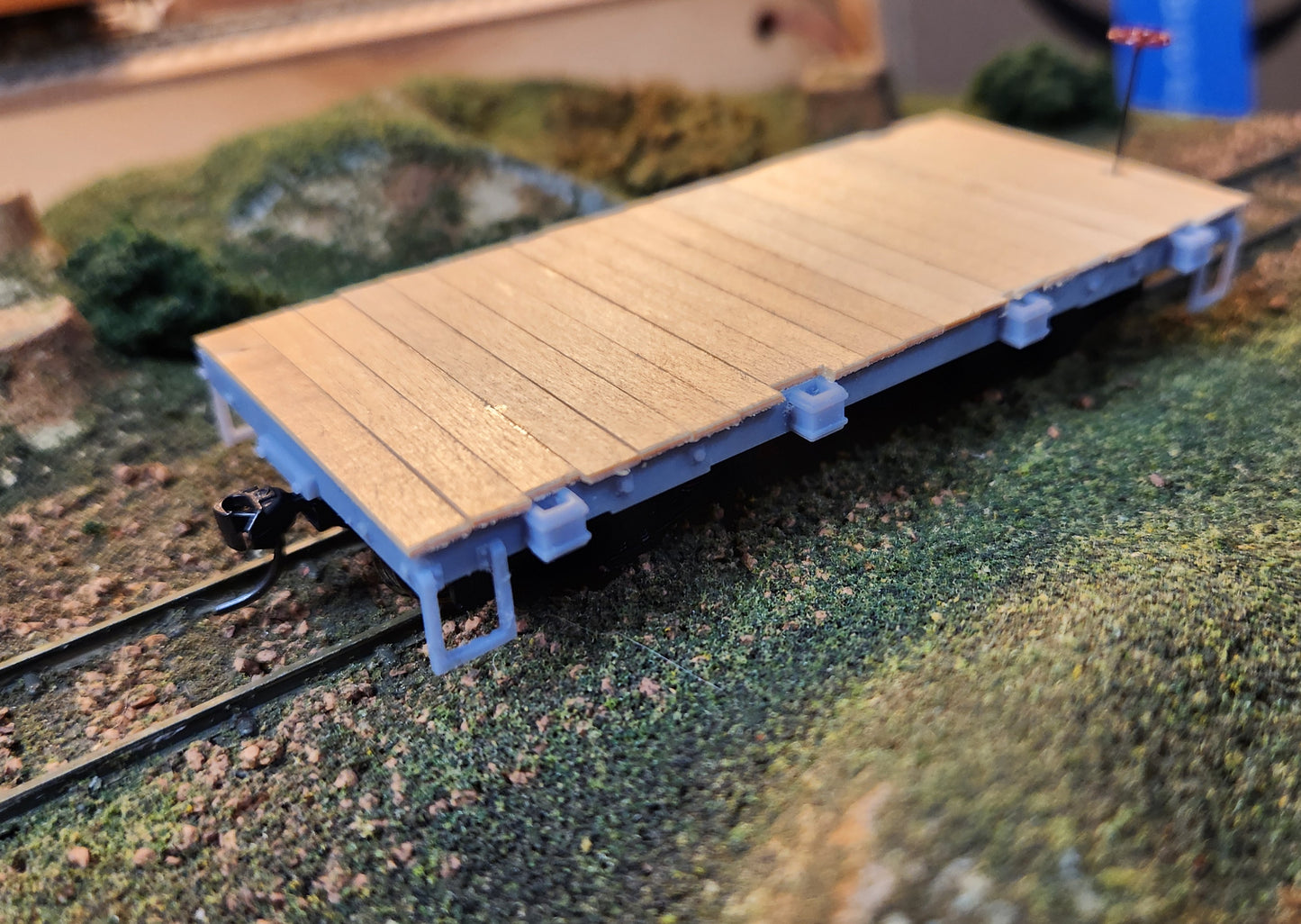 On30 3D Printed 16ft Flat Car Chassis(Set of 3)