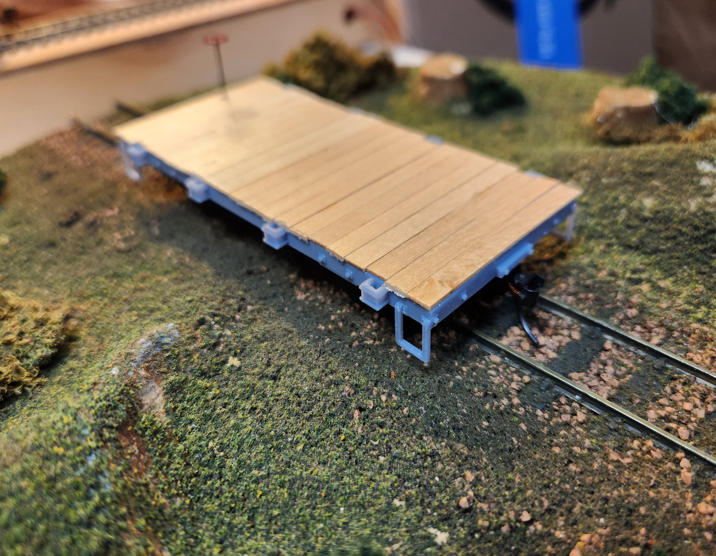 On30 3D Printed 16ft Flat Car Chassis(Set of 3)