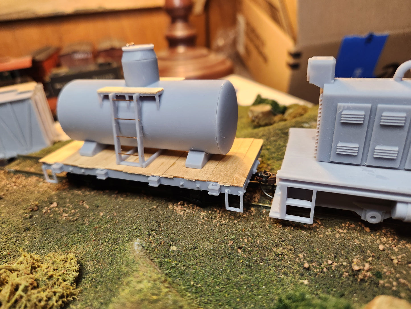 On30 3D Printed 16ft tank Car Kit