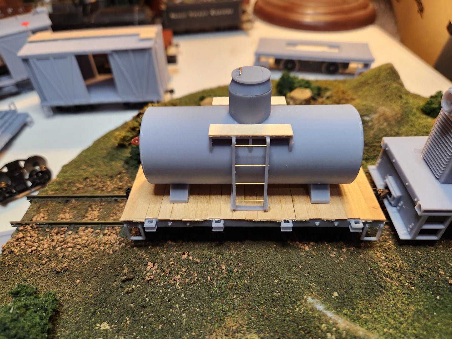 On30 3D Printed 16ft tank Car Kit