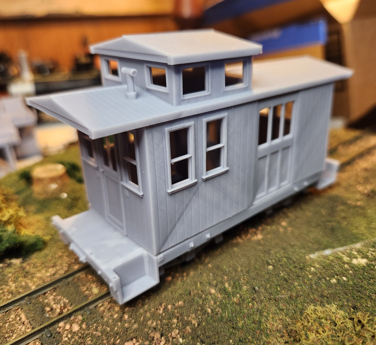 On30 3D Printed Side Door Cupola Caboose Kit