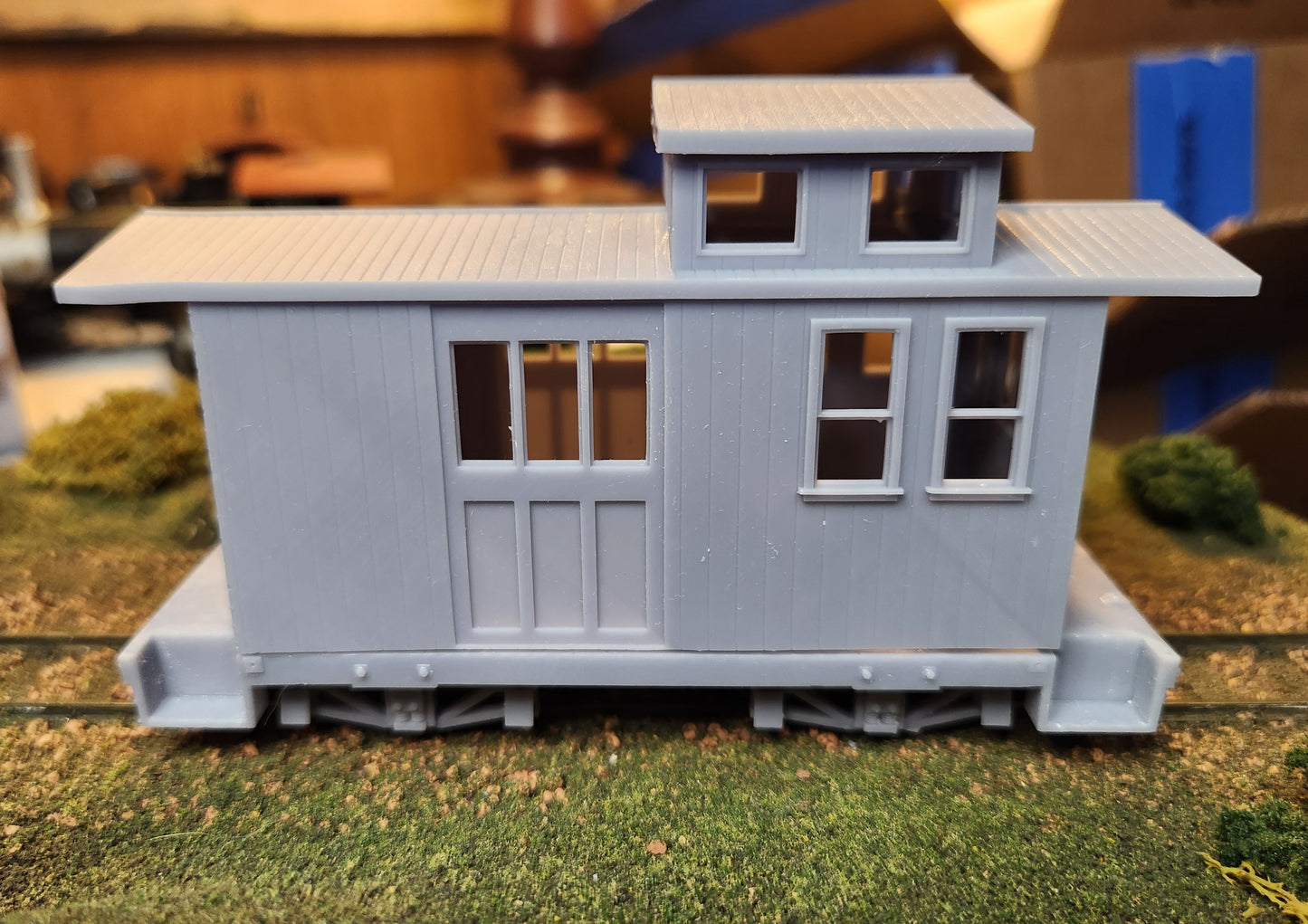 On30 3D Printed Side Door Cupola Caboose Kit