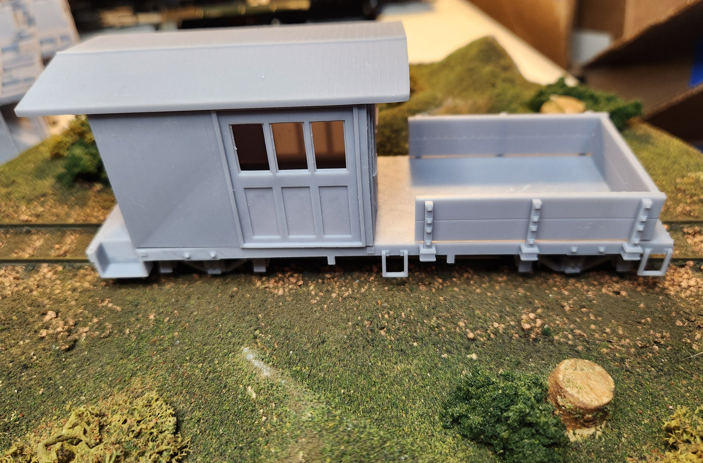 On30 3D Printed MOW Work Caboose Kit