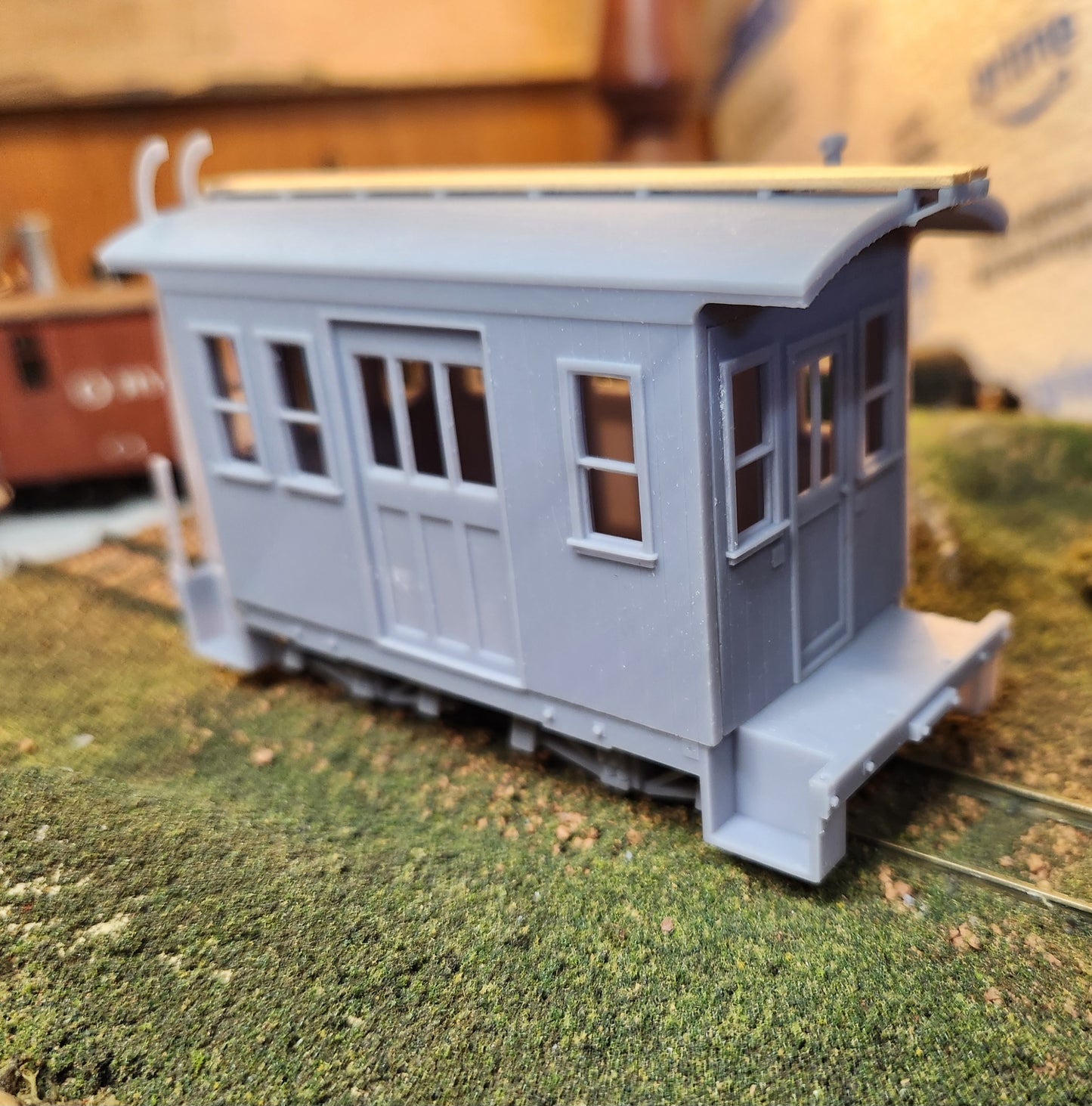 On30 3D Printed Short Side Door Caboose Kit