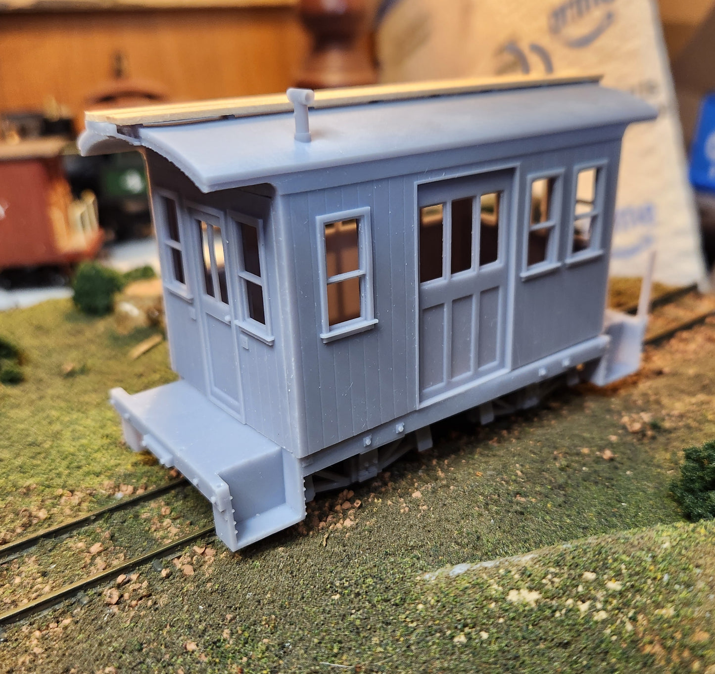On30 3D Printed Short Side Door Caboose Kit