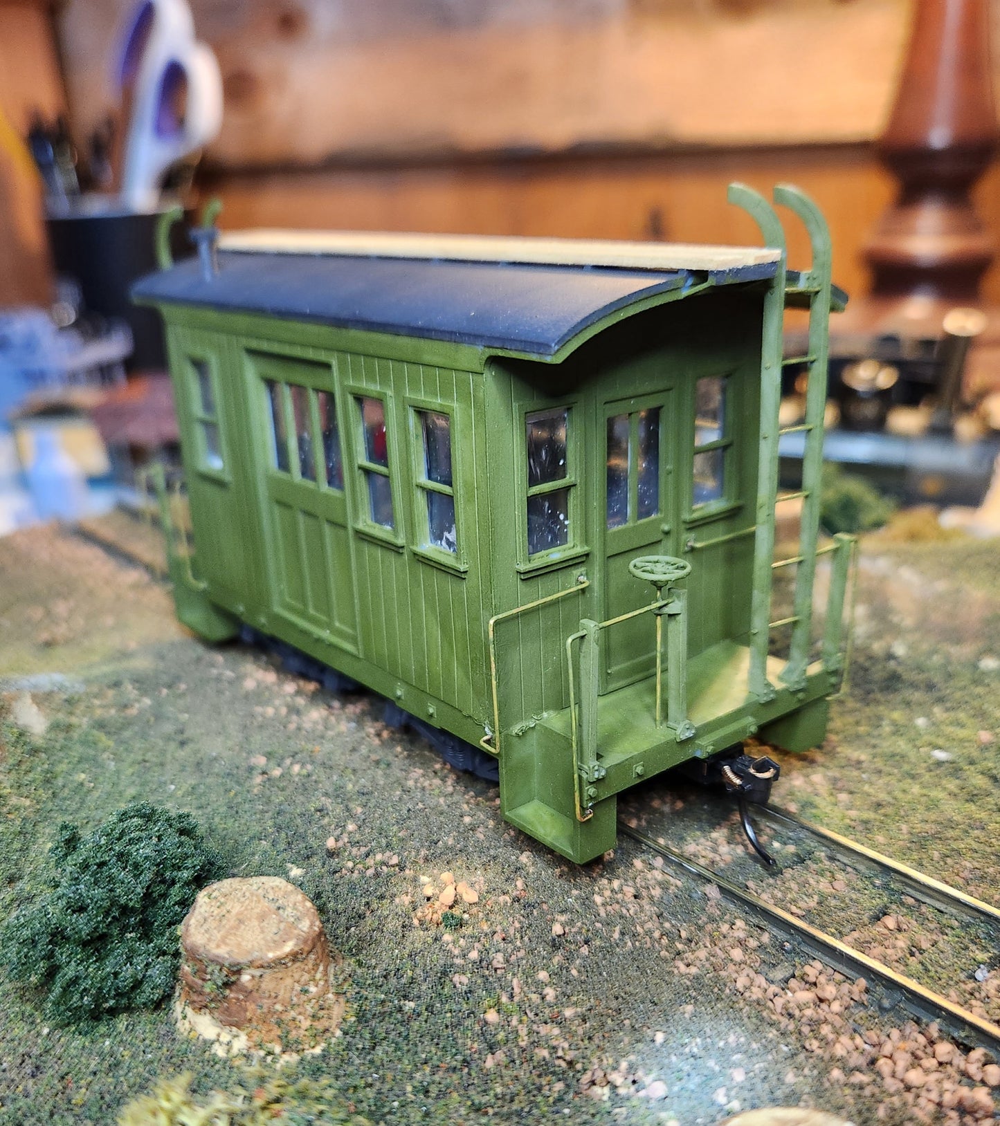 On30 3D Printed Short Side Door Caboose Kit