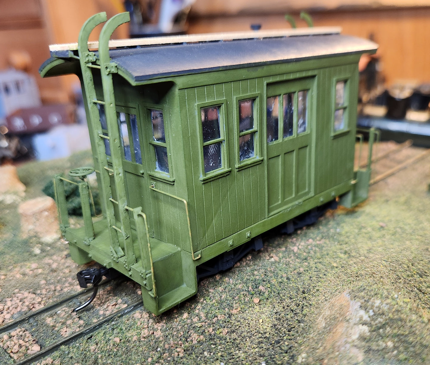 On30 3D Printed Short Side Door Caboose Kit
