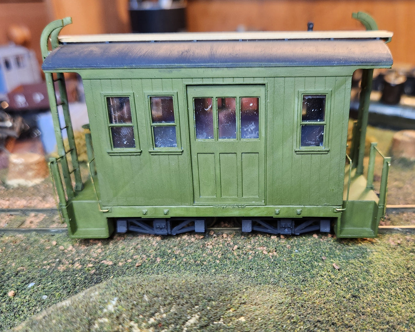 On30 3D Printed Short Side Door Caboose Kit