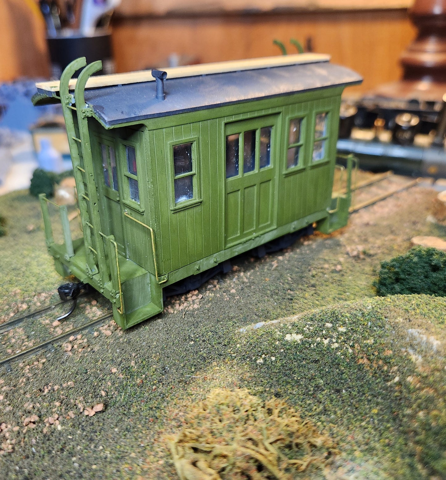 On30 3D Printed Short Side Door Caboose Kit