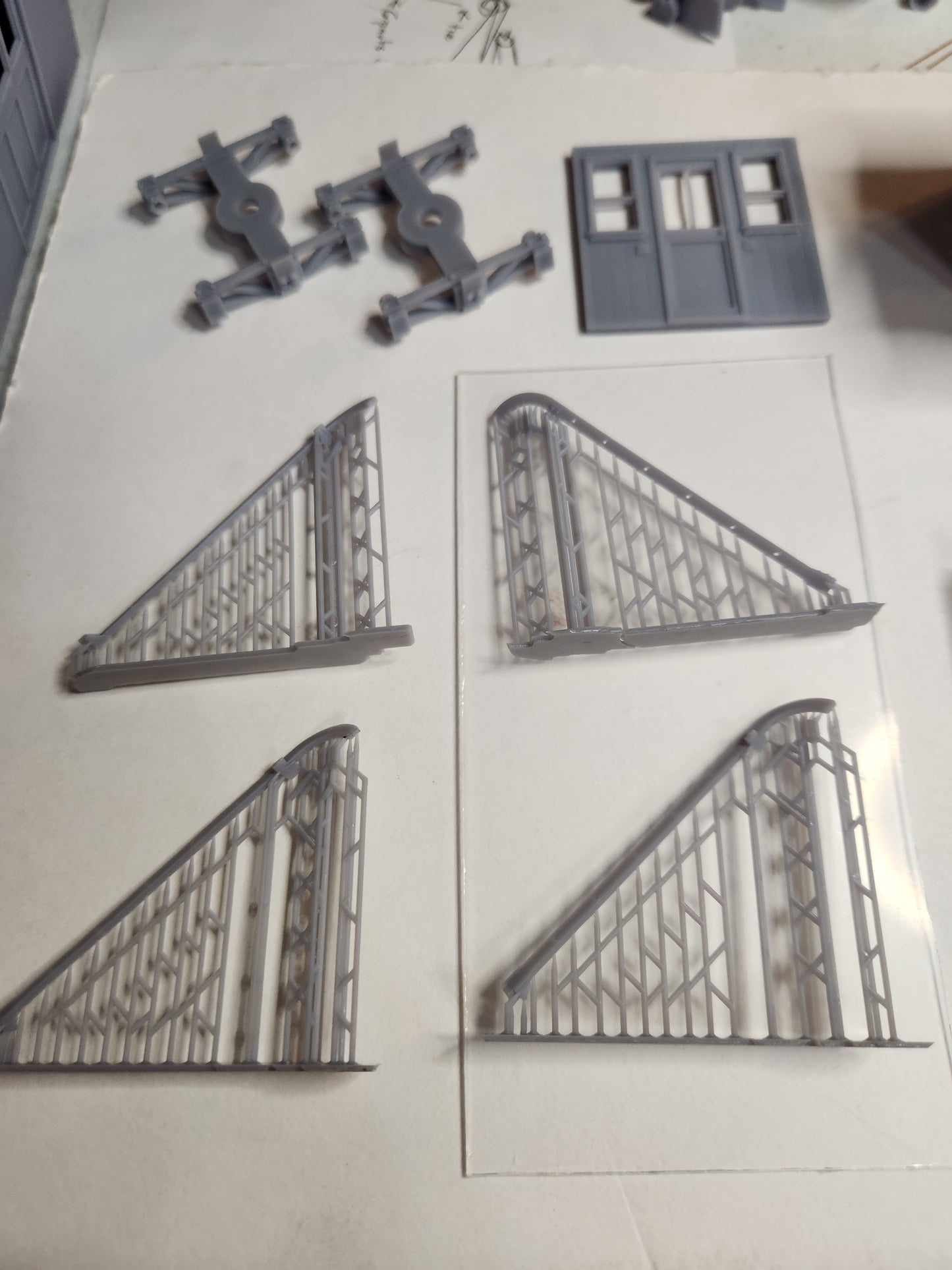 On30 3D Printed Short Side Door Caboose Kit