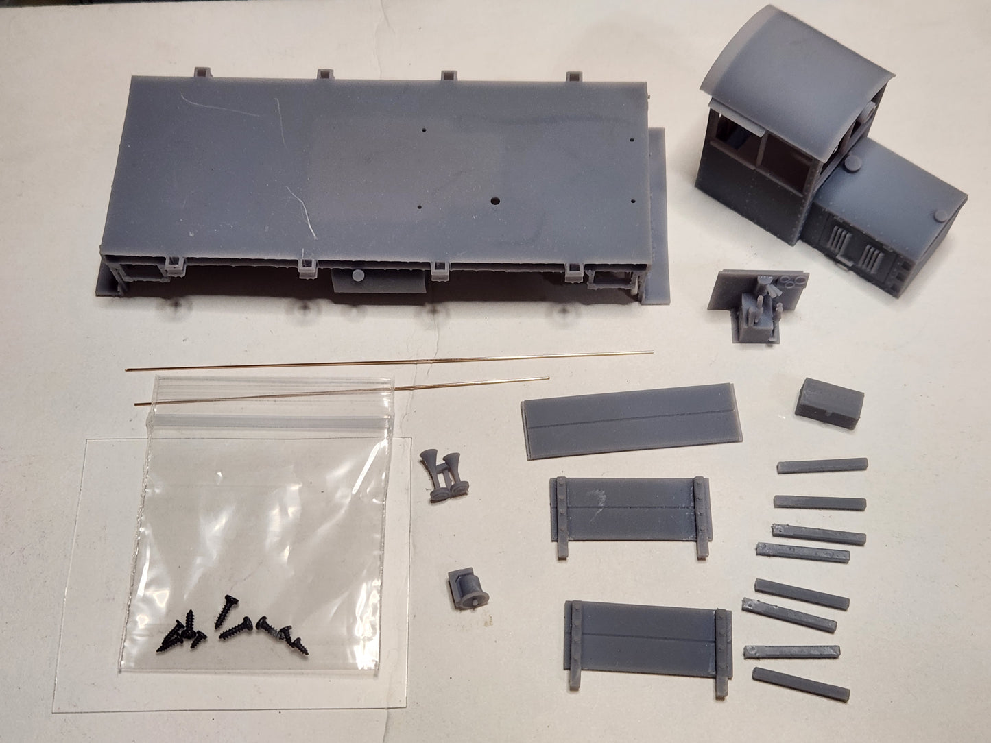 On30 Freelance Skagit M.A.C. gas railcar Kit 3D printed
