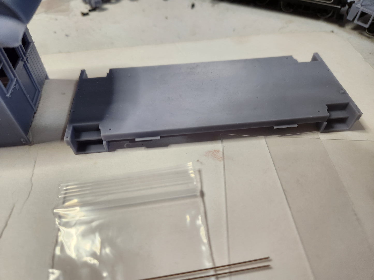 On30 3D Printed Short Coach Kit With Clerestory Roof