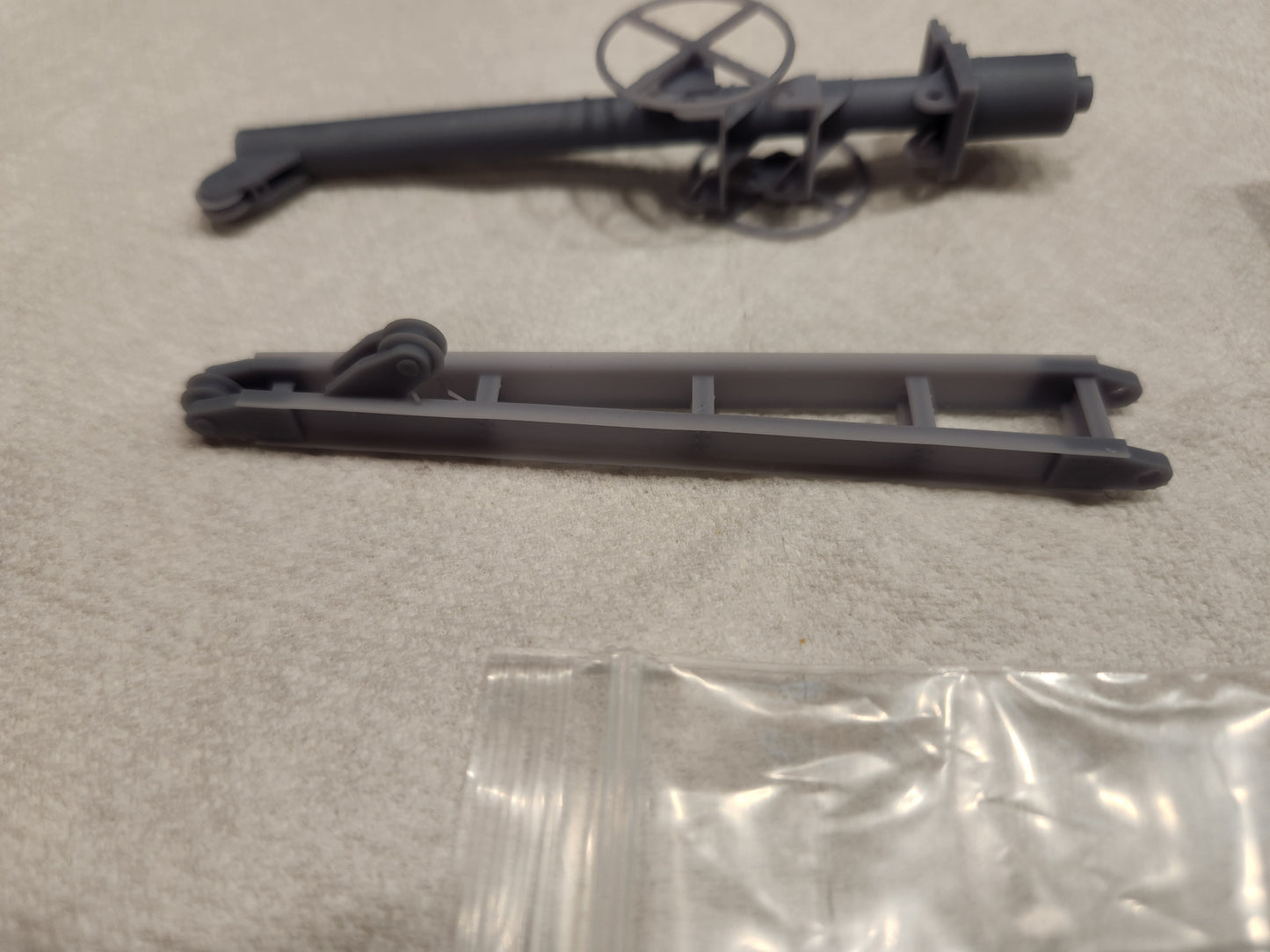 O scale 3D Printed Freight Depot Jib Crane