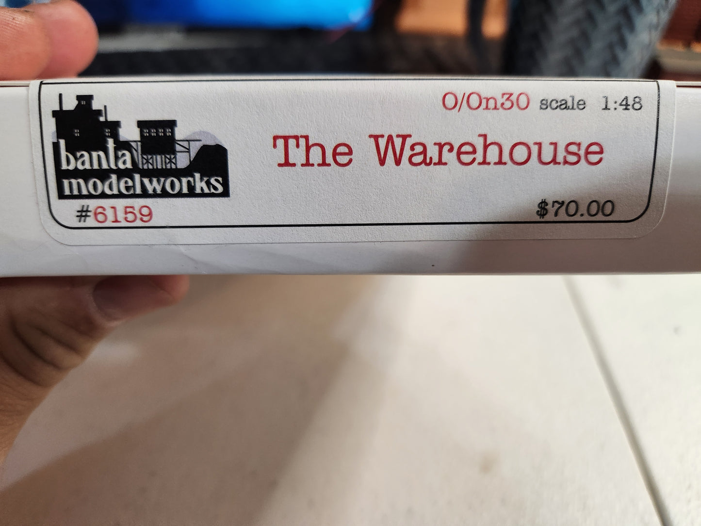 "The Warehouse" O Scale Craftsman Kit Banta Modelworks #6159