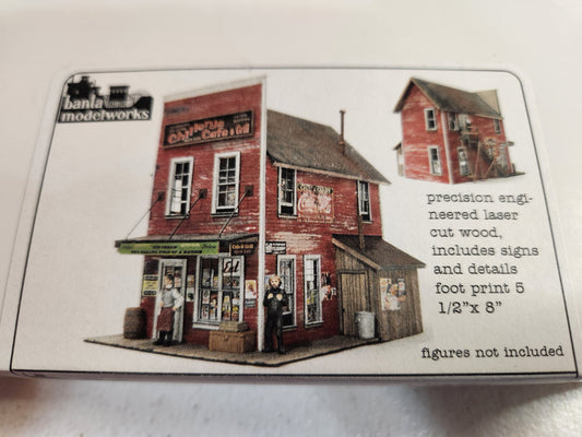 Chillery's Cafe O Scale Craftsman Kit Banta Modelworks #6090