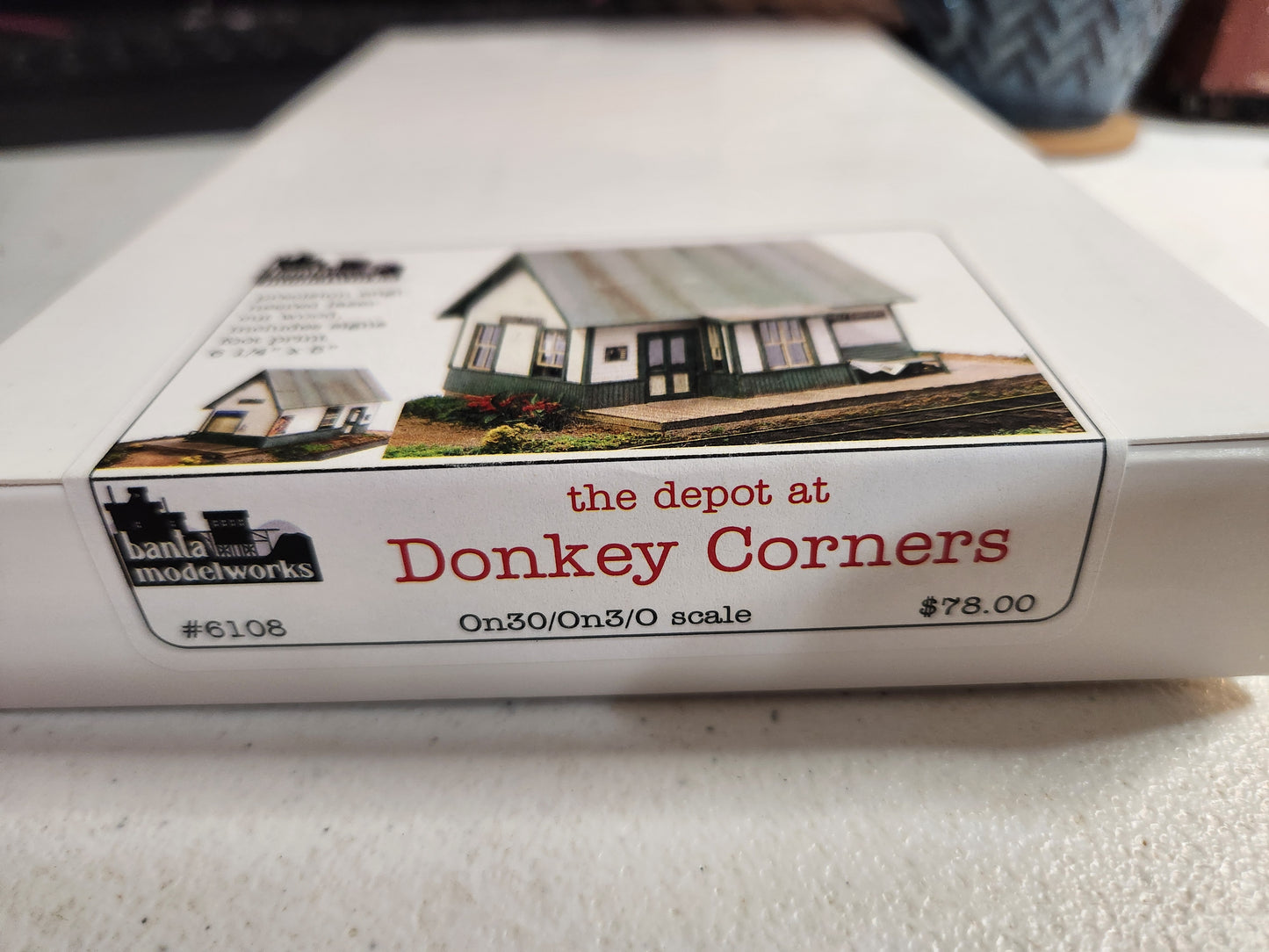 The Depot at Donkey Corners O Scale Craftsman Kit Banta Modelworks #6108