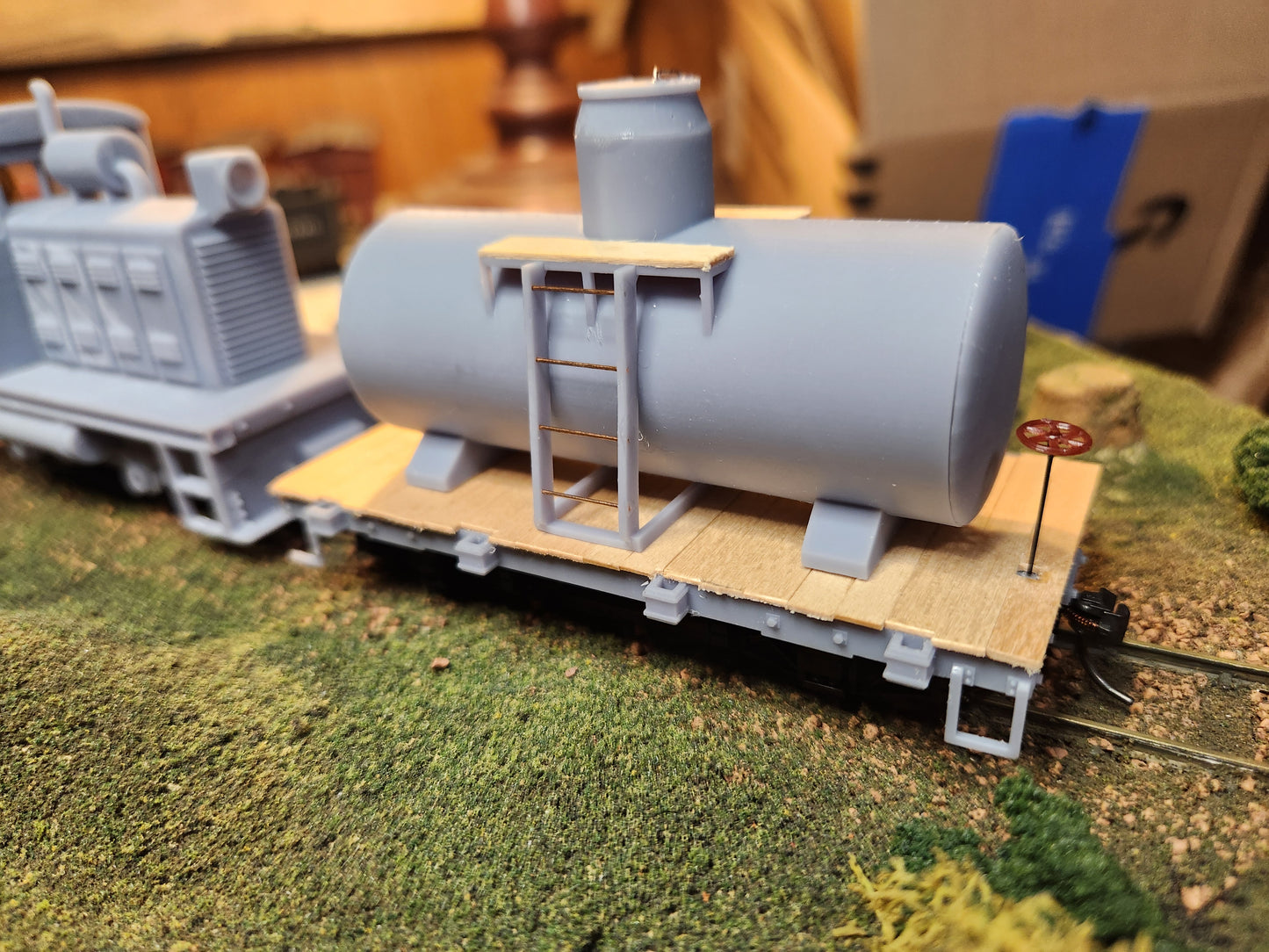 On30 3D Printed 16ft tank Car Kit