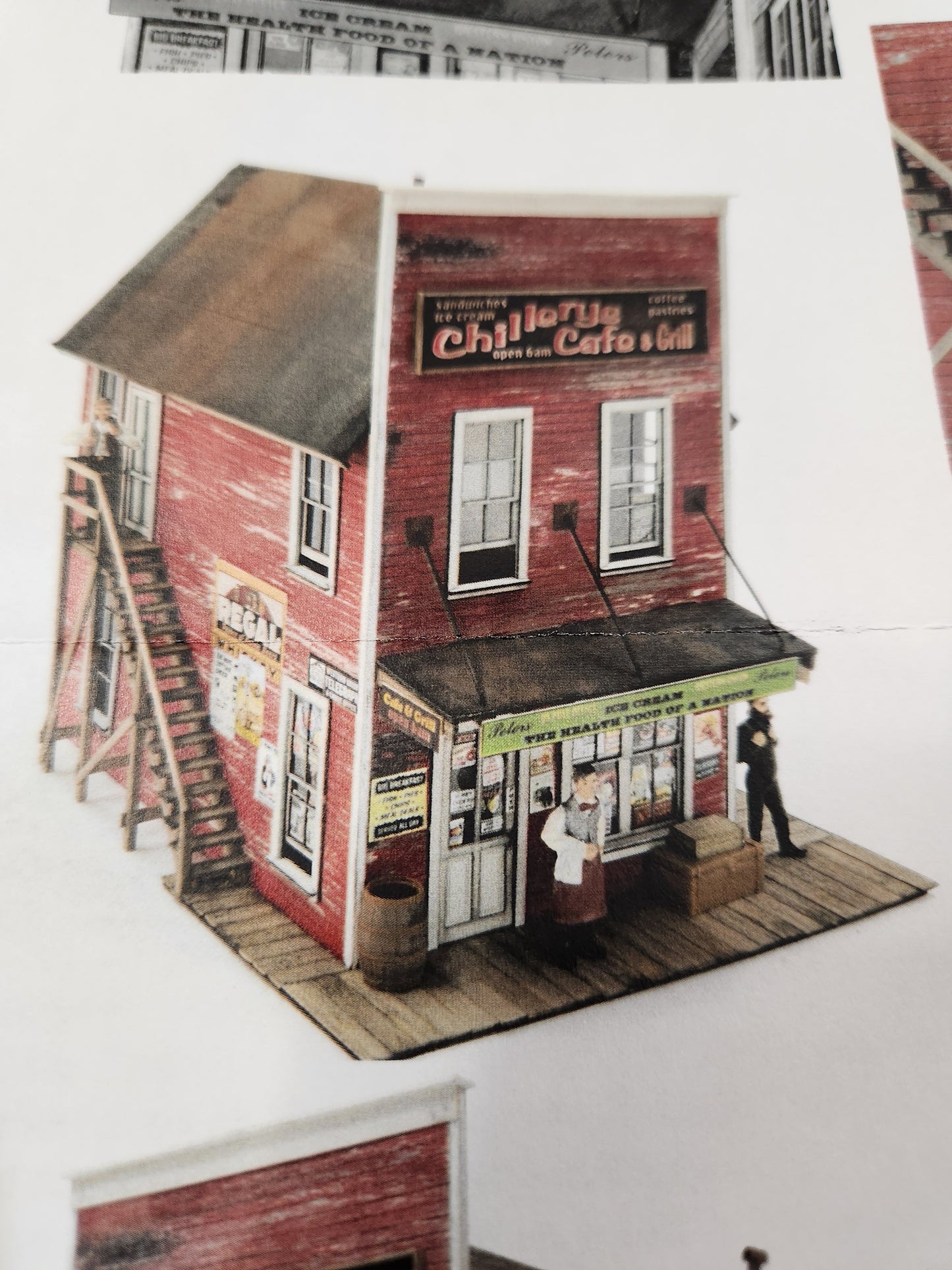 Chillery's Cafe O Scale Craftsman Kit Banta Modelworks #6090