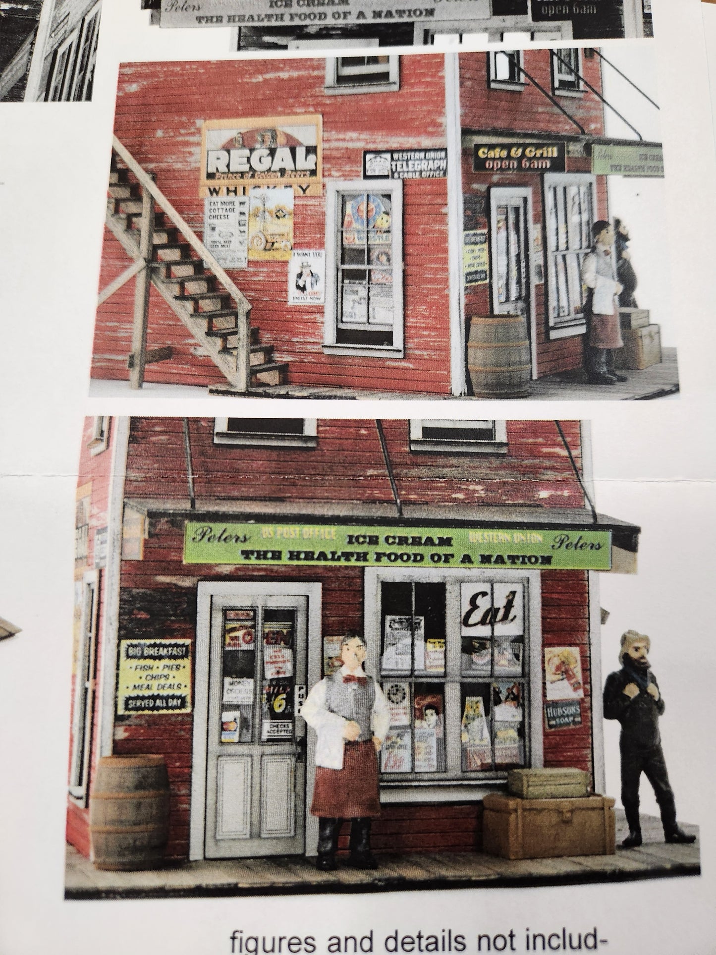 Chillery's Cafe O Scale Craftsman Kit Banta Modelworks #6090