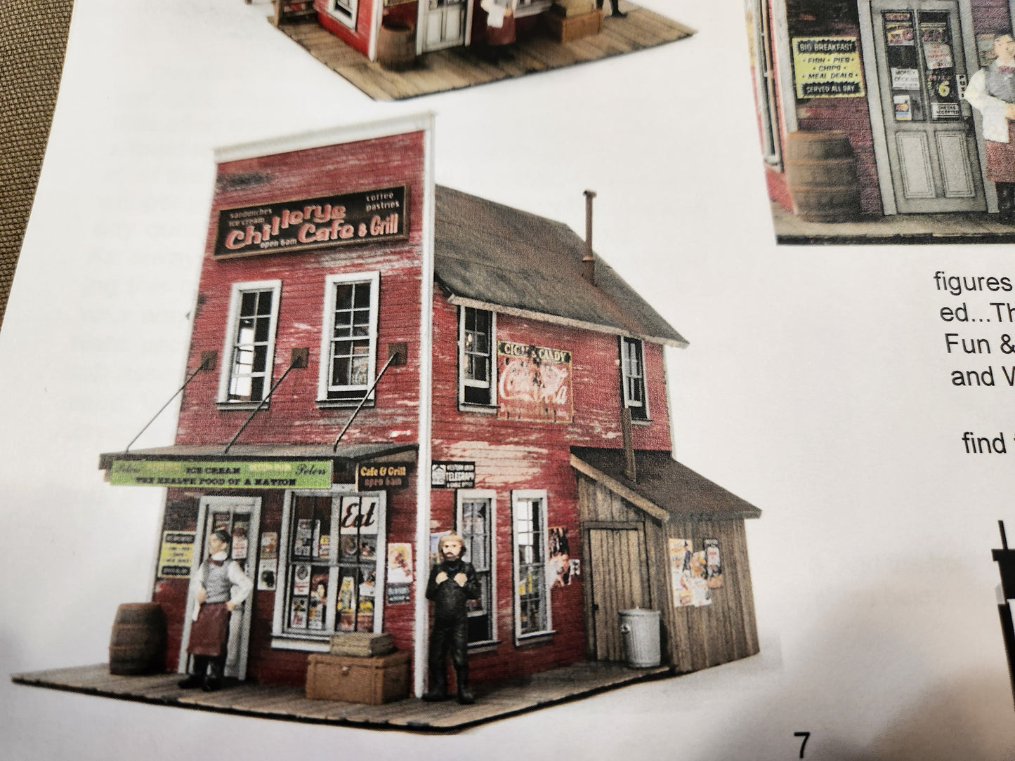 Chillery's Cafe O Scale Craftsman Kit Banta Modelworks #6090