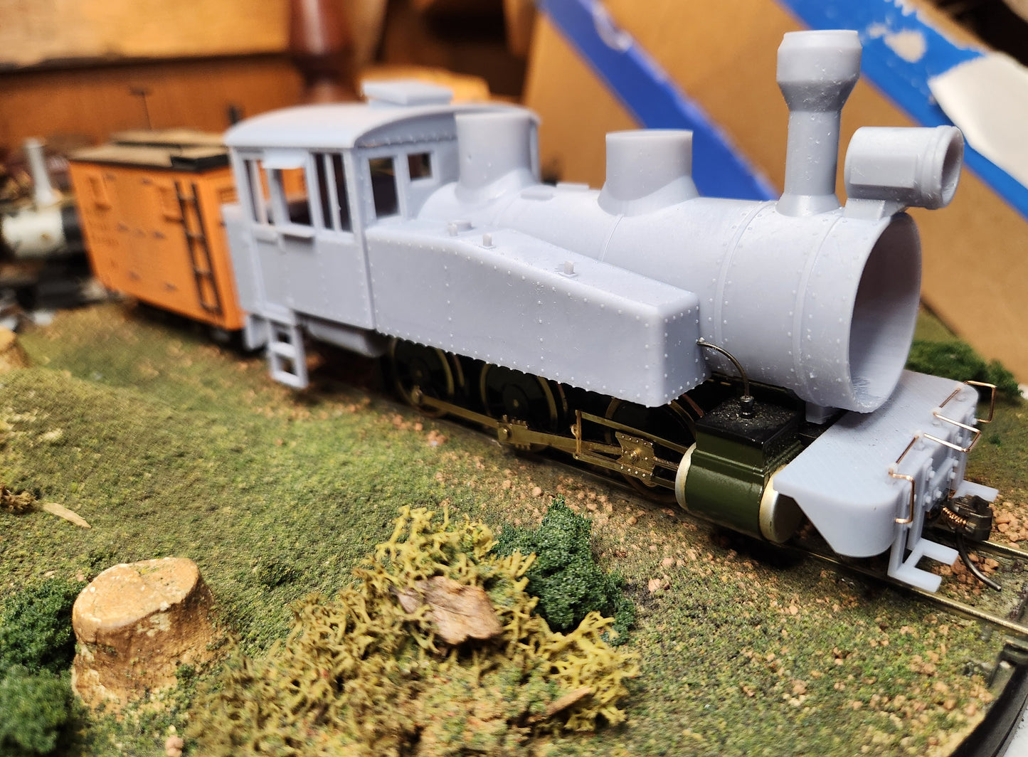 On30 Freelance 0-6-0 Porter Style Tank Engine Kit For The Bachmann On30 Mogul Mechanism