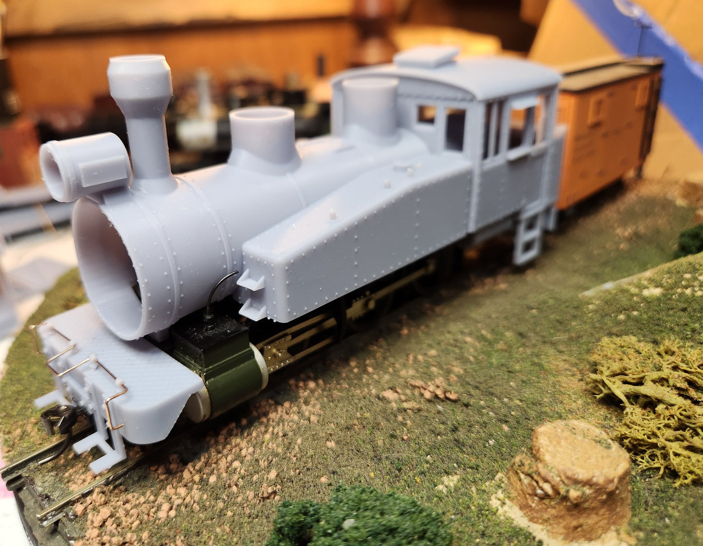 On30 Freelance 0-6-0 Porter Style Tank Engine Kit For The Bachmann On30 Mogul Mechanism