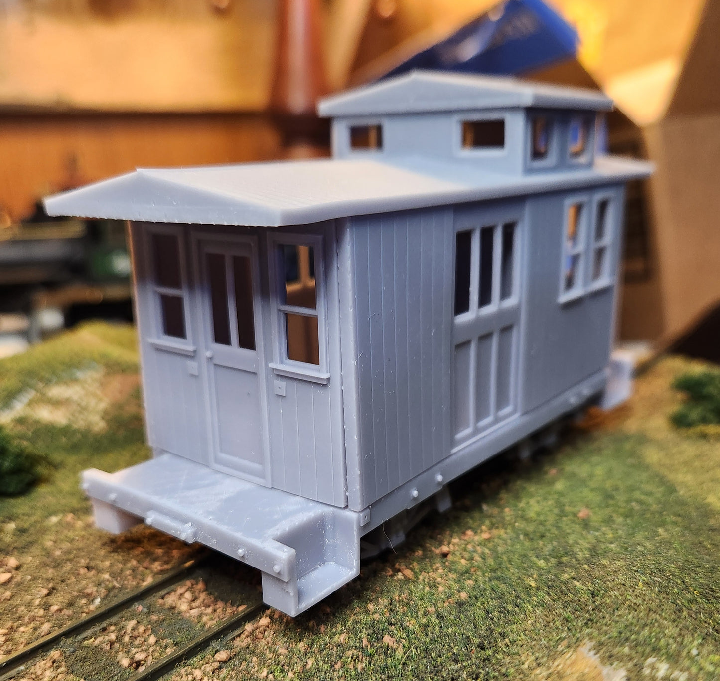 On30 3D Printed Side Door Cupola Caboose Kit