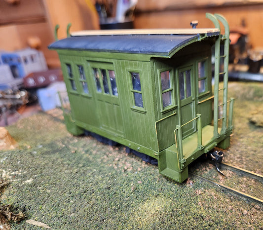 On30 3D Printed Short Side Door Caboose Kit