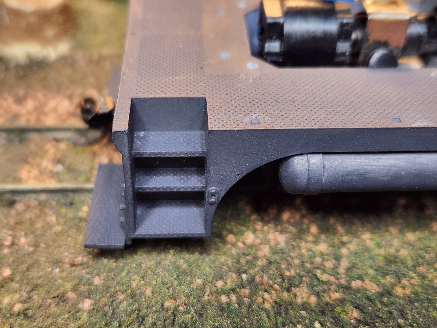 On30 Freelance Center Cab Chassis Kit 3D printed For Athearn SW7 Mechanism