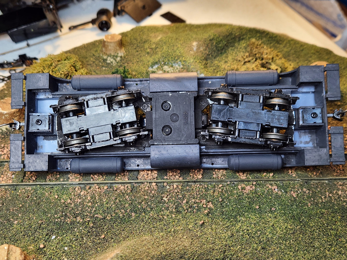 On30 Freelance Center Cab Chassis Kit 3D printed For Athearn SW7 Mechanism