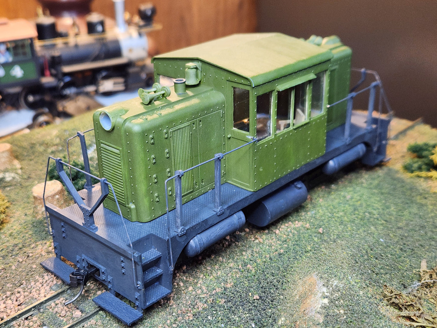 On30 Freelance Center Cab Switcher Kit 3D printed For Athearn SW7 Mechanism