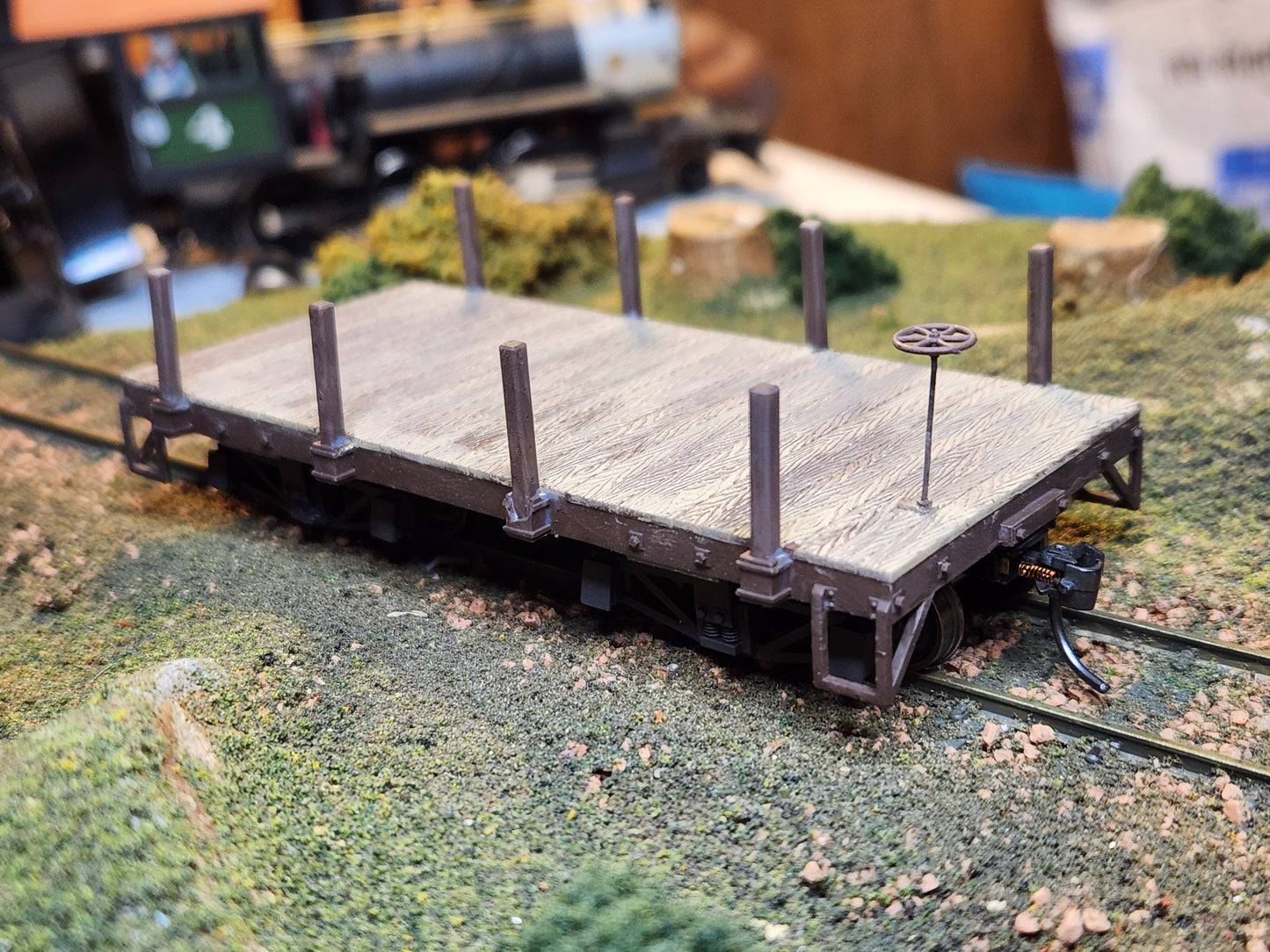 On30 3D Printed 16ft Flat Car Chassis(Set of 2)