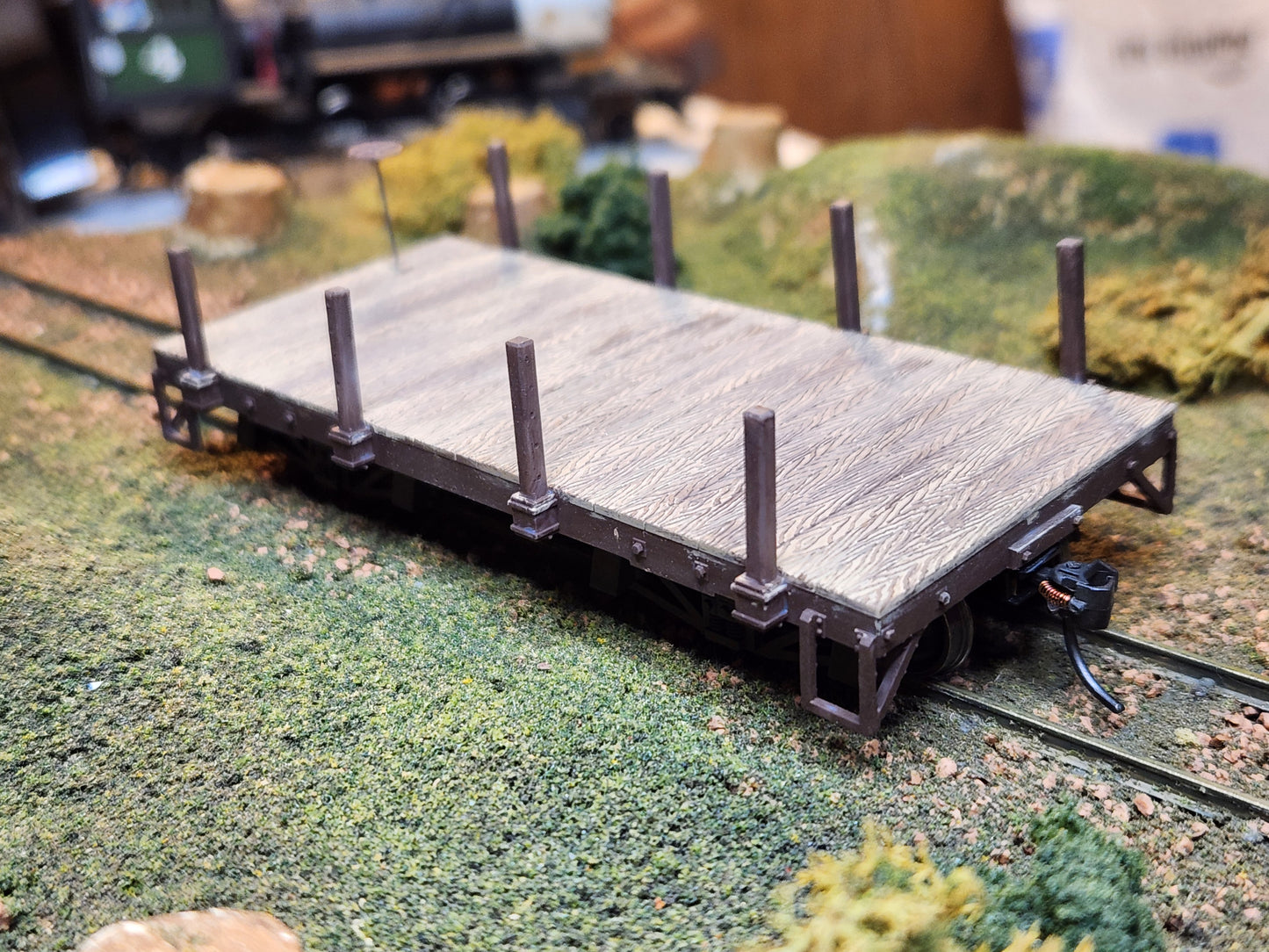 On30 3D Printed 16ft Flat Car Chassis(Set of 2)