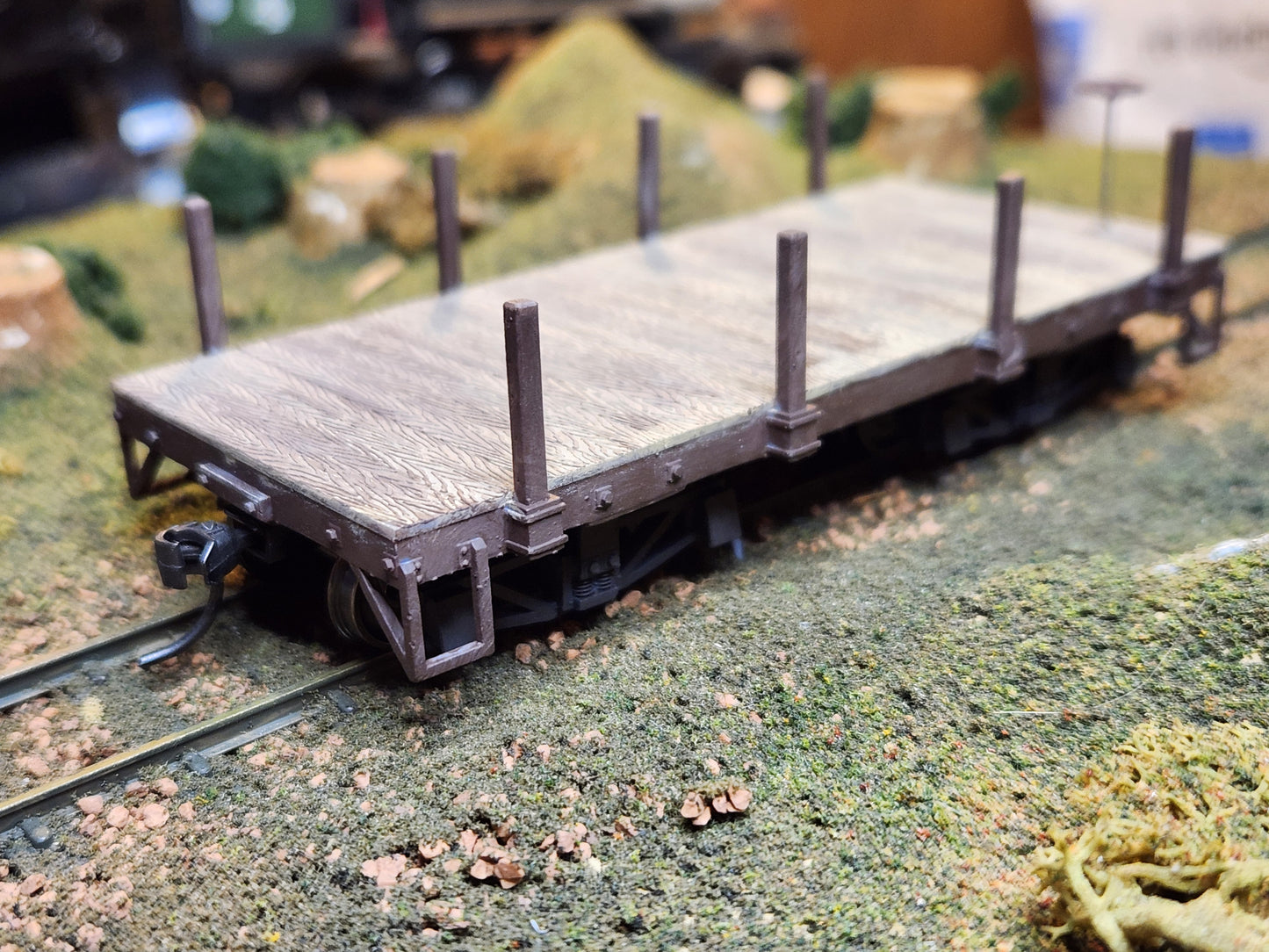 On30 3D Printed 16ft Flat Car Chassis(Set of 2)