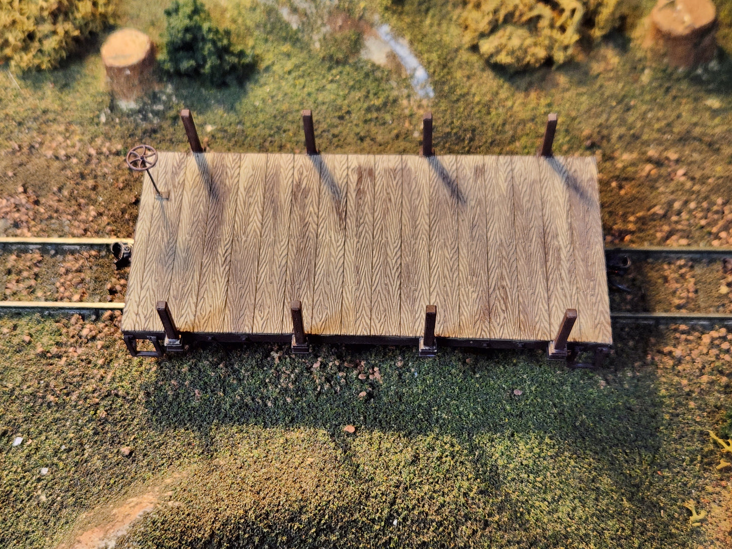 On30 3D Printed 16ft Flat Car Chassis(Set of 2)