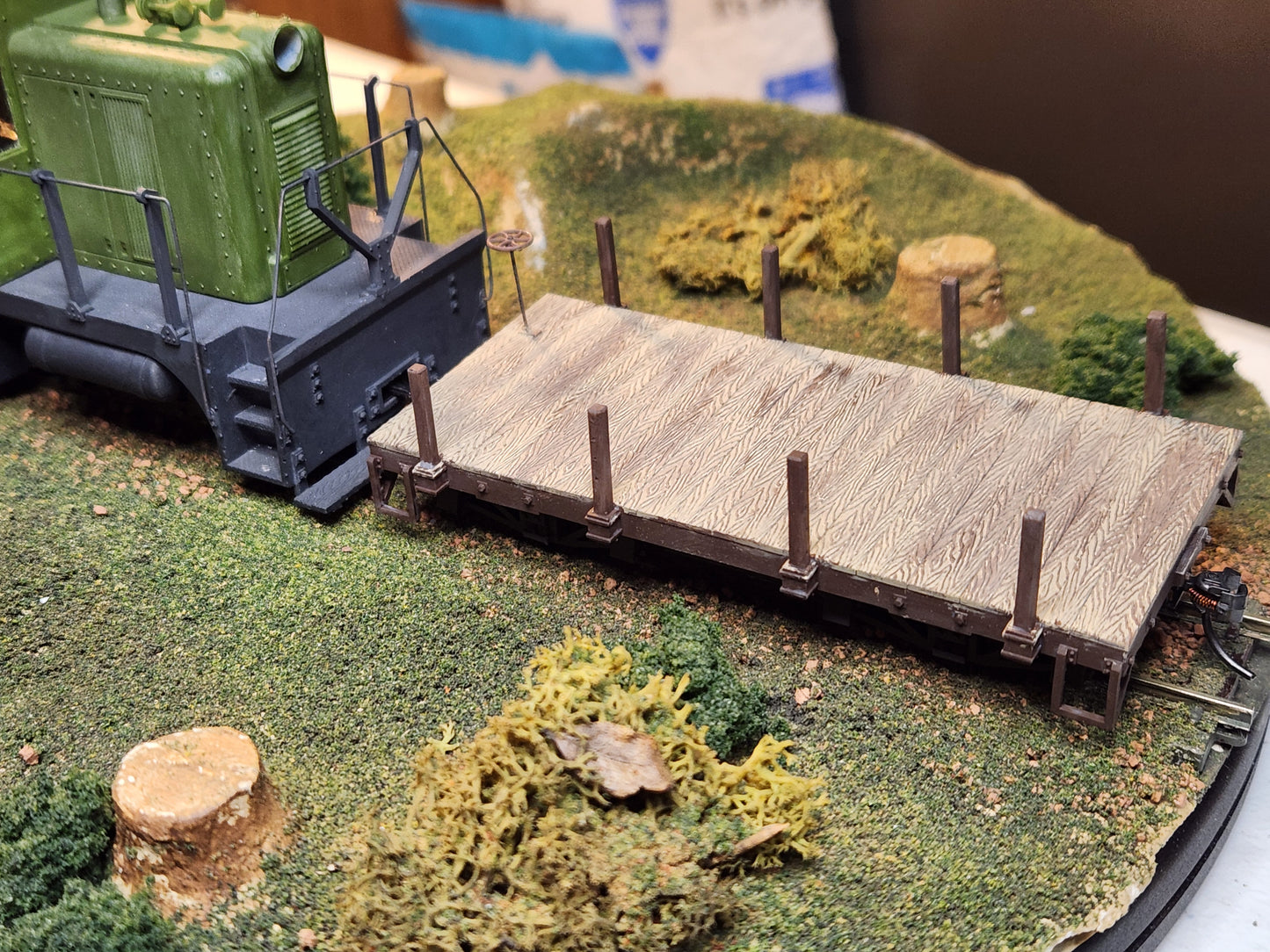 On30 3D Printed 16ft Flat Car Chassis(Set of 2)