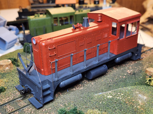 On30 Freelance End Cab Switcher Kit 3D printed For Athearn SW7 Mechanism