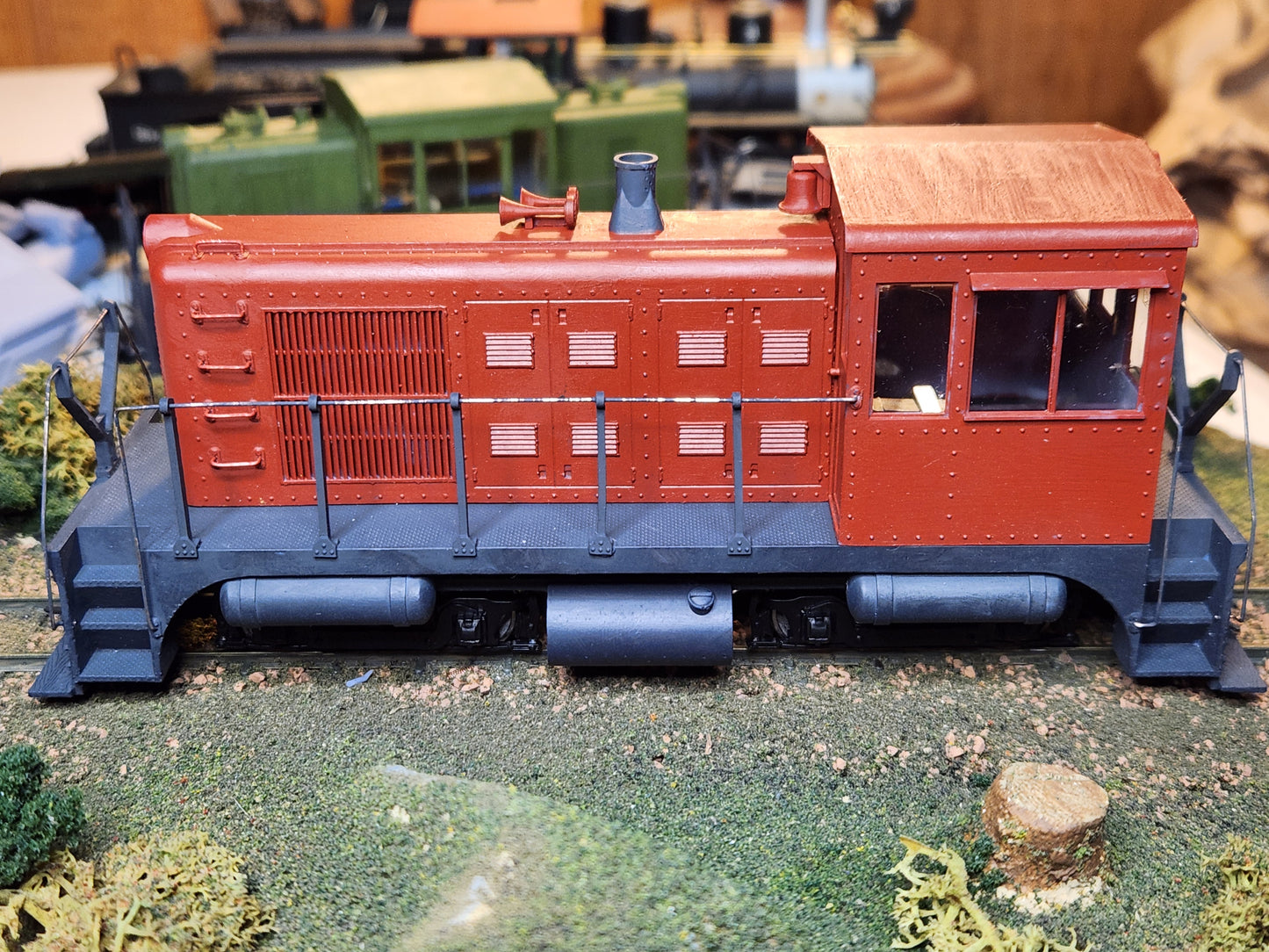 On30 Freelance End Cab Switcher Kit 3D printed For Athearn SW7 Mechanism