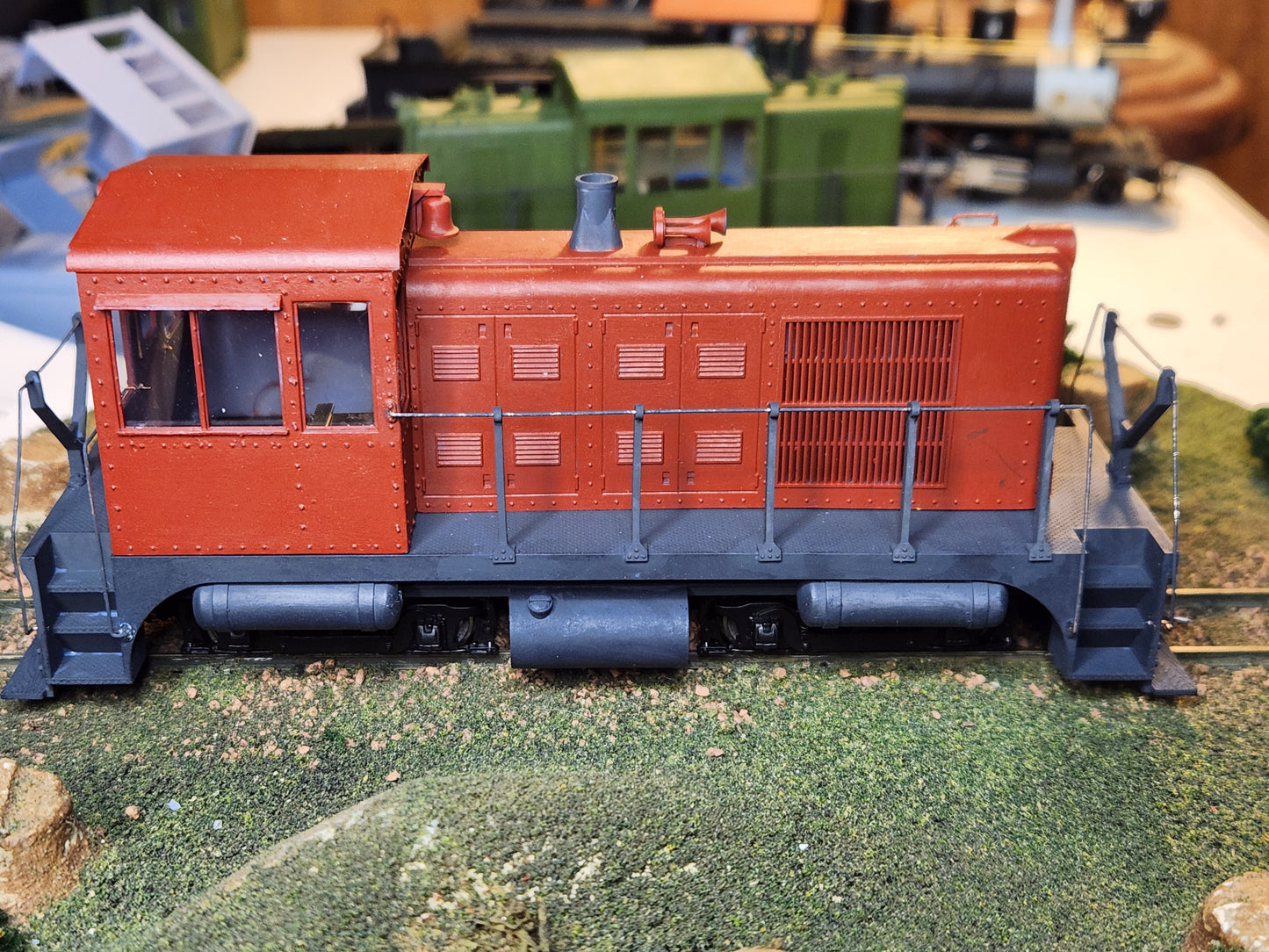 On30 Freelance End Cab Switcher Kit 3D printed For Athearn SW7 Mechanism