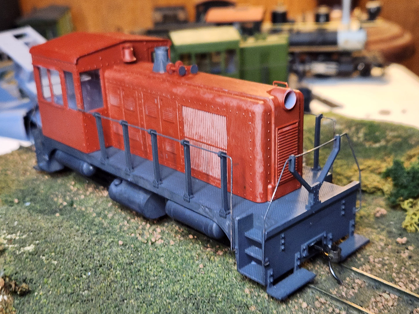 On30 Freelance End Cab Switcher Kit 3D printed For Athearn SW7 Mechanism