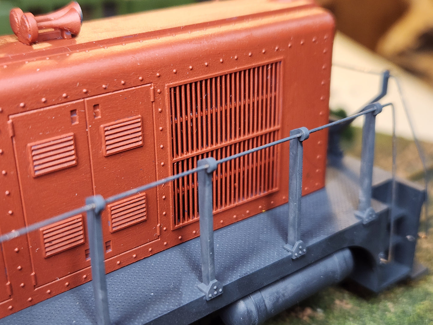 On30 Freelance End Cab Switcher Kit 3D printed For Athearn SW7 Mechanism