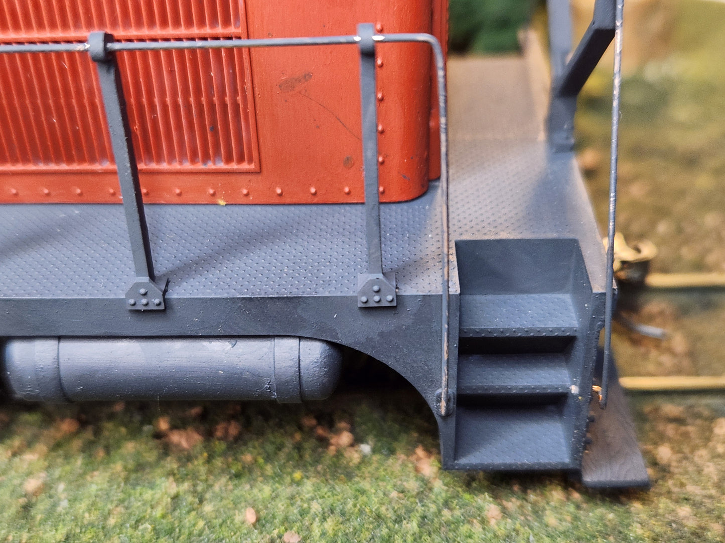 On30 Freelance End Cab Switcher Kit 3D printed For Athearn SW7 Mechanism