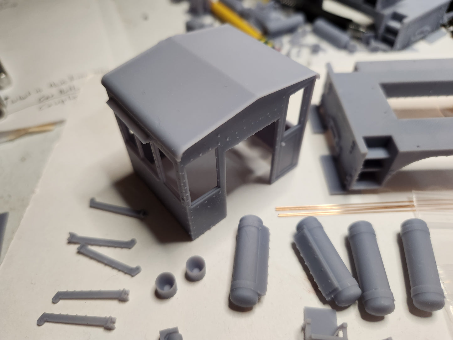 On30 Freelance End Cab Switcher Kit 3D printed For Athearn SW7 Mechanism