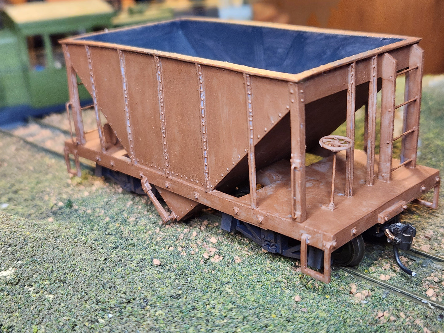 On30 3D Printed 16ft Single Bay Steel Hopper(Set of 2)