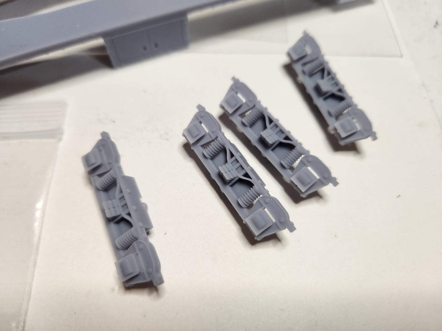 On30 SF&C #10 Streetcar Kit 3D printed For Athearn SW7 Mechanism