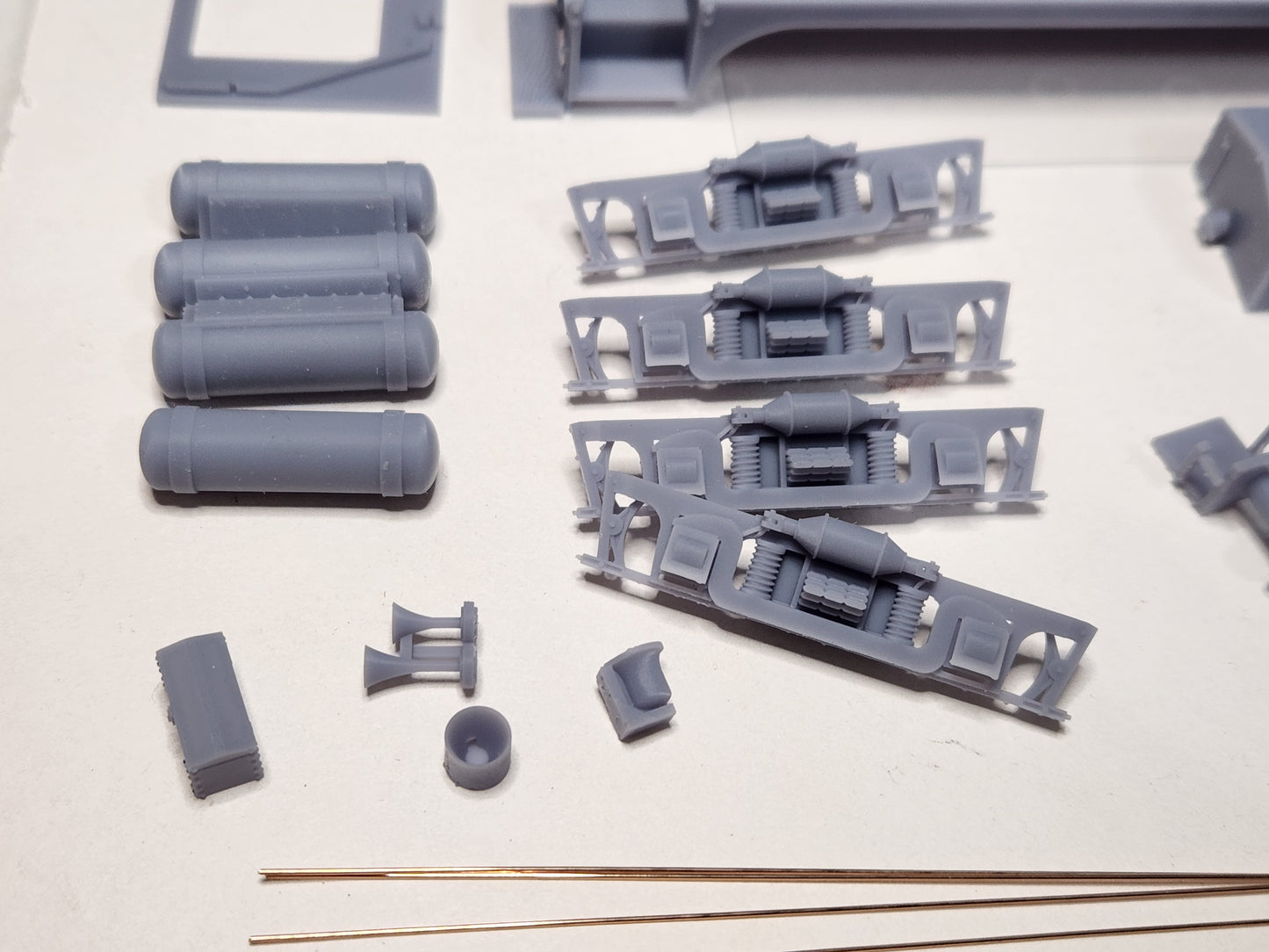 On30 Freelance End Cab Switcher Kit 3D printed For Athearn SW1500 Mechanism